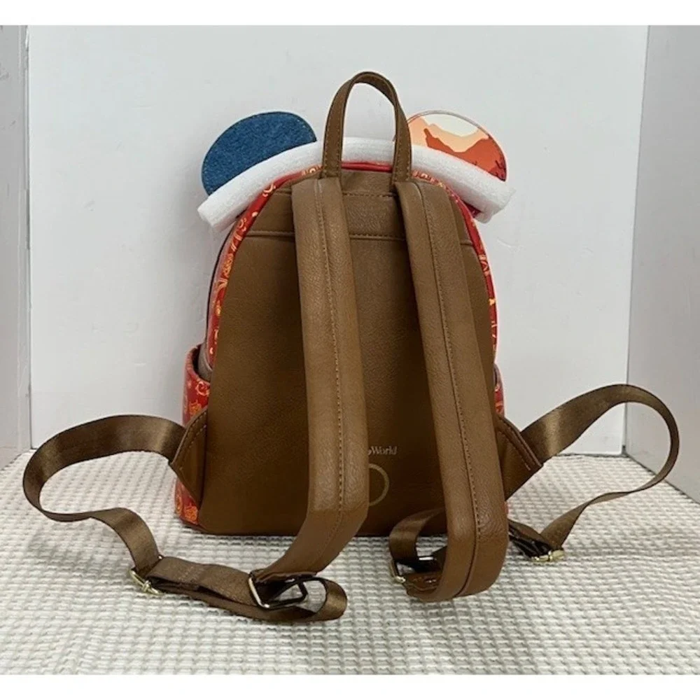 Disney Parks Mickey Main Attraction Big Thunder Mountain Backpack Loungefly EUC